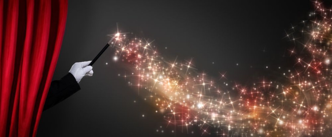 Picture of Magic wand creates the illusion