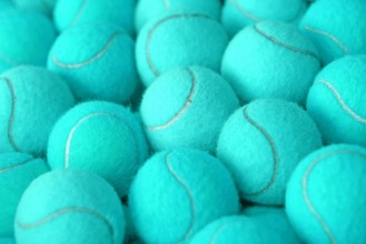 Image de Pile of tennis ball as sport background