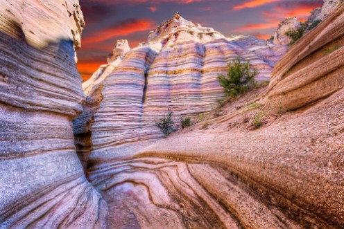 Afbeeldingen van Tent Rocks Canyon at Sunrise