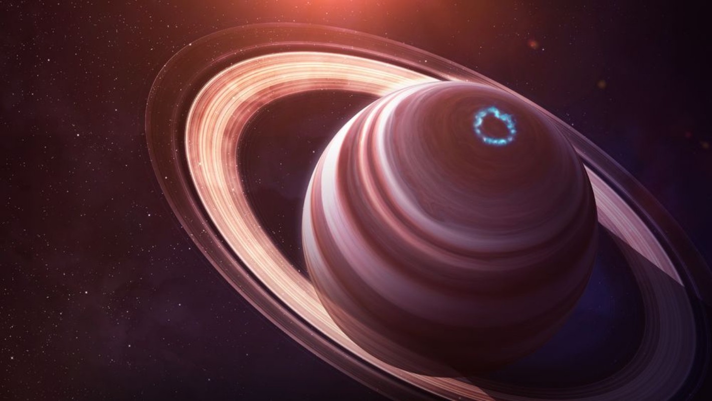 Picture of Saturn - High resolution best quality solar system planet All the planets available This image elements furnished by NASA