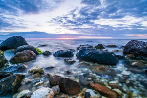 Image de Pierres au coucher du soleil
