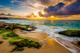 Bild von A beautiful Hawaiian Sunset