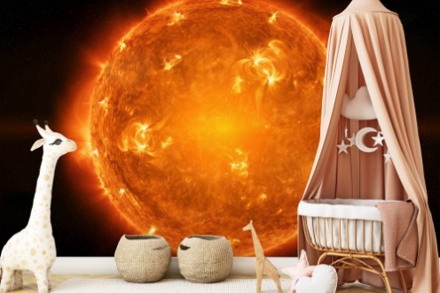 Afbeeldingen van Powerful Sun in space