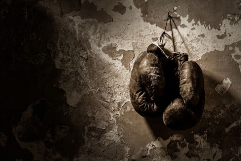 Picture of Old Boxing Gloves