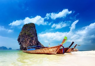 Bild vun Tropical beach in Thailand
