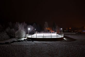 Attēls An open outdoor skating rink