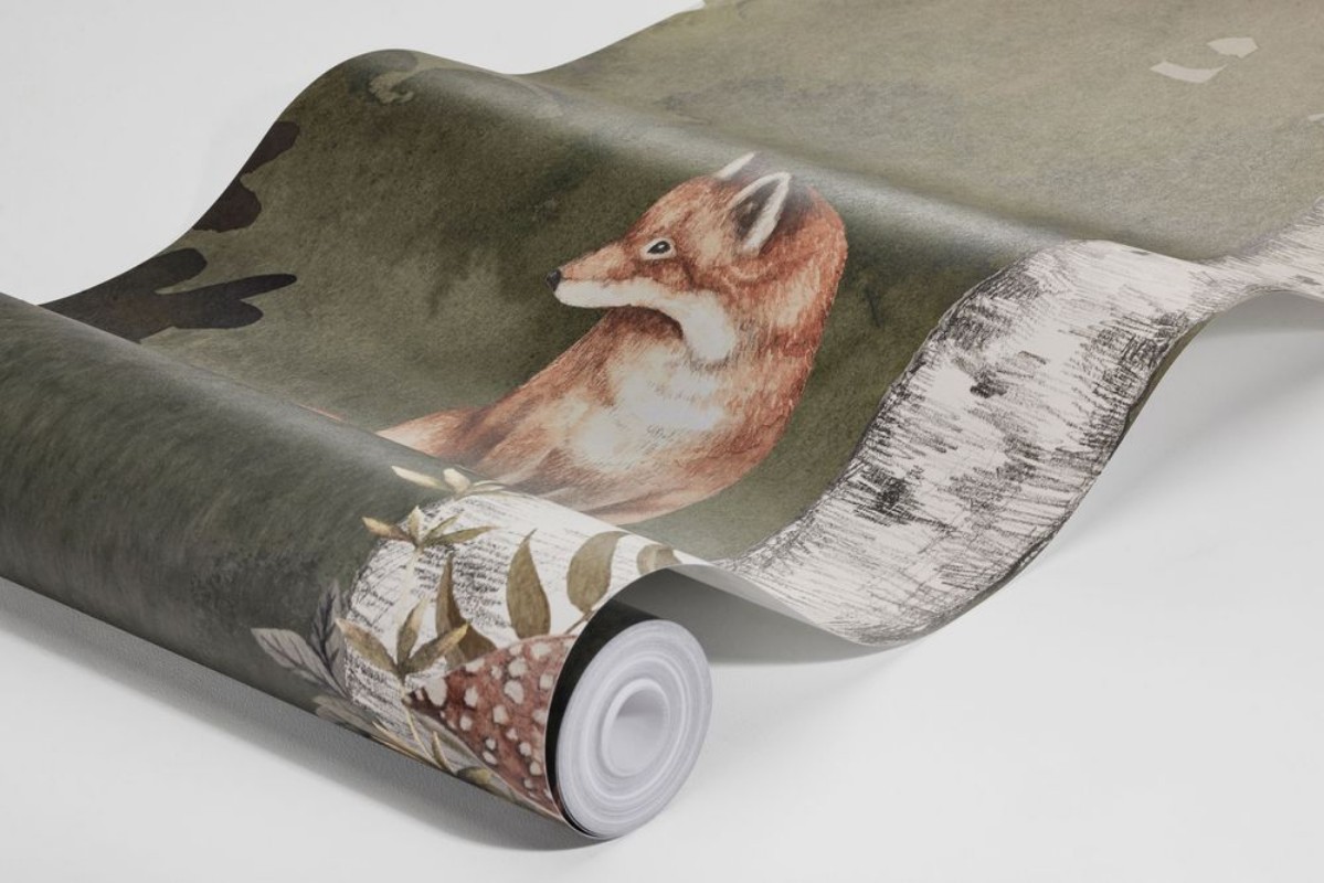 Wild Forest Mural - 6943 wallpaper Boråstapeter