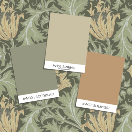 Picture of Fargesammensetning - Anemone - W. Morris - 03856-01