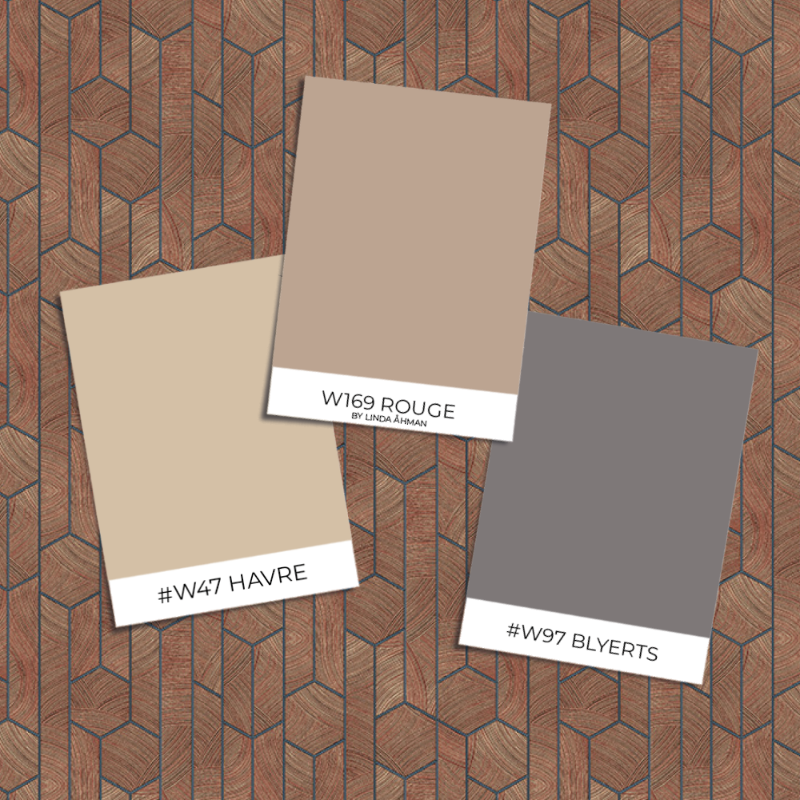 Picture of Fargesammensetning - Kantha Rust - SUM106 - 03496-01