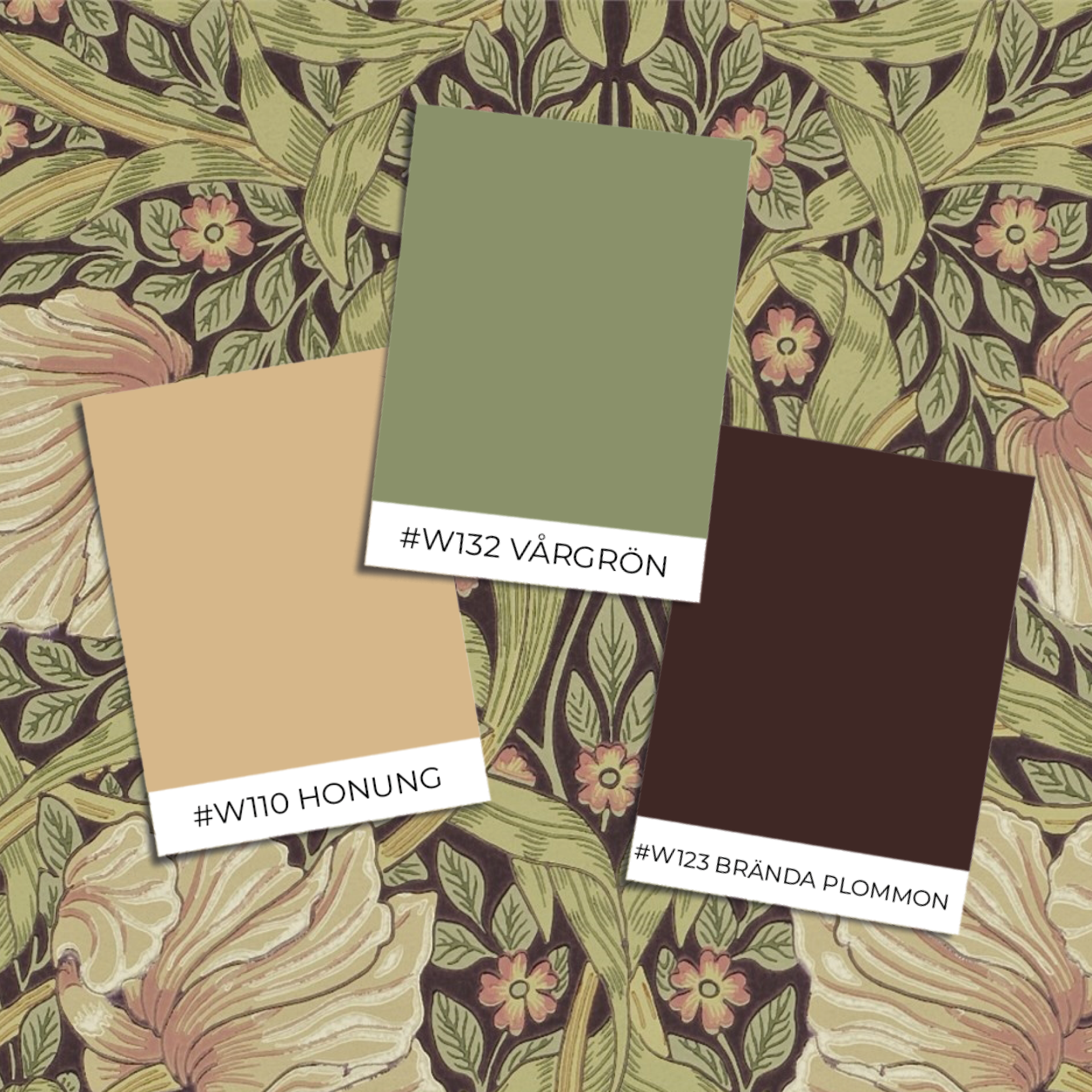 Afbeeldingen van Färgsättning Pimpernel Bullrush/Russet - 210387 - 00517-01