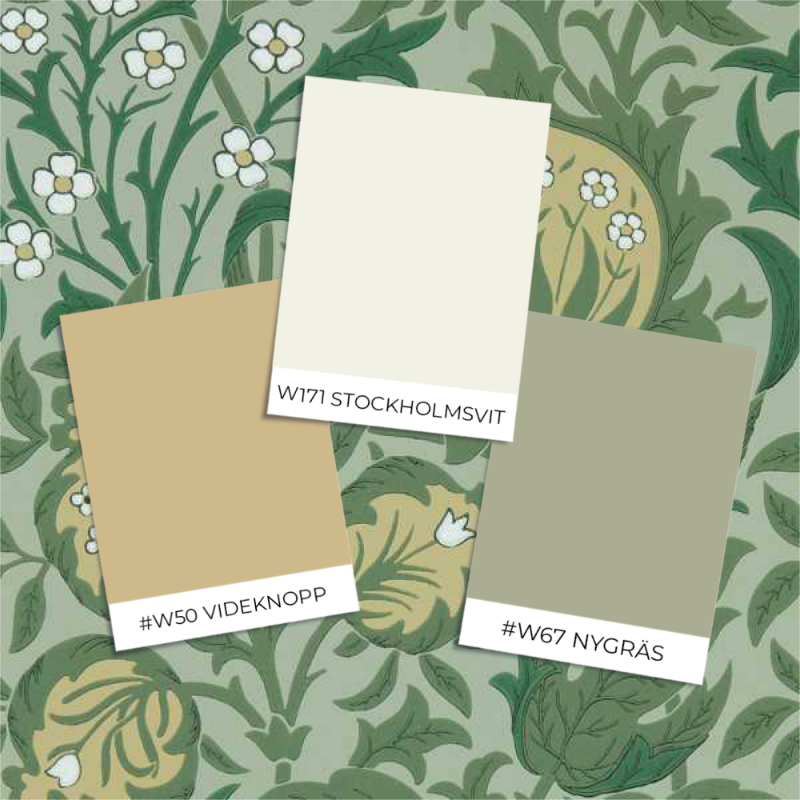 Bild på Färgsättning Elmcote Herball - MEWW217201 - 03601-01