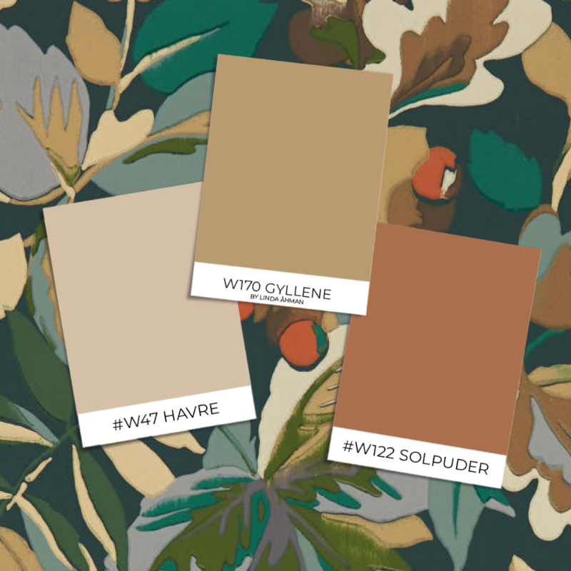 Picture of Coloring - Robins Wood Forest Green/Sap Green - DABW217224 - 03654-01