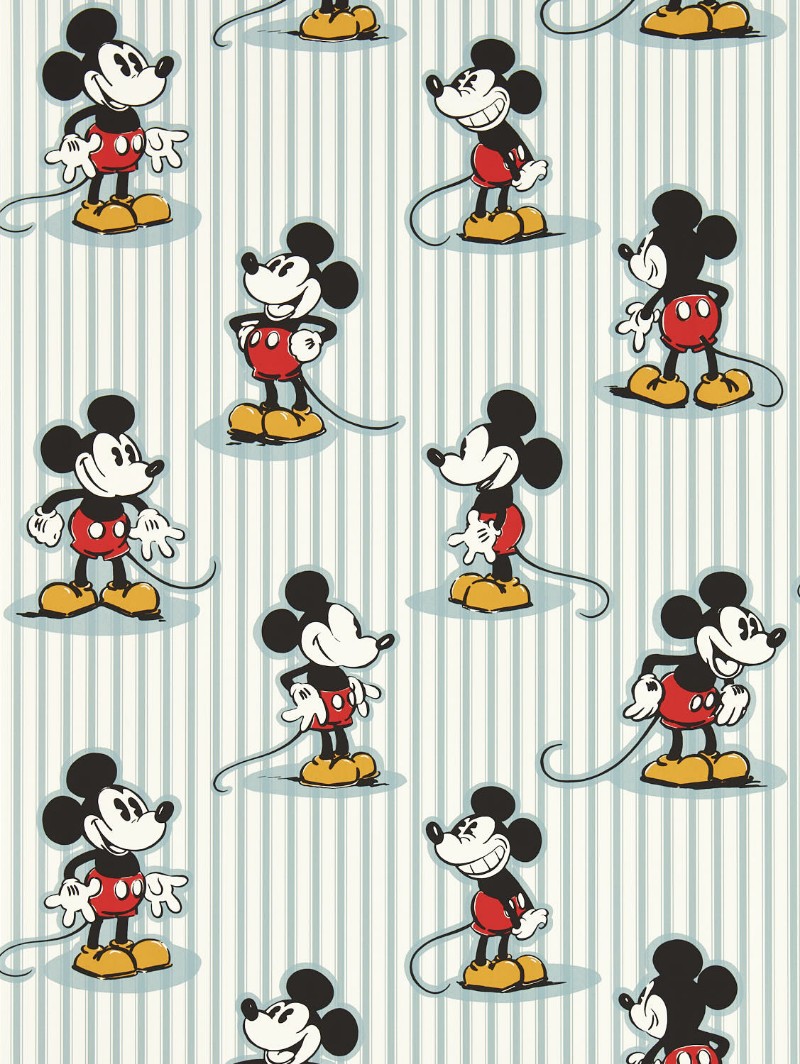 Afbeeldingen van Kleurcombinatie - Mickey Stripe Sea salt - 03946-01