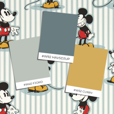 Picture of Farvesammensætning - Mickey Stripe Sea salt - 03946-01