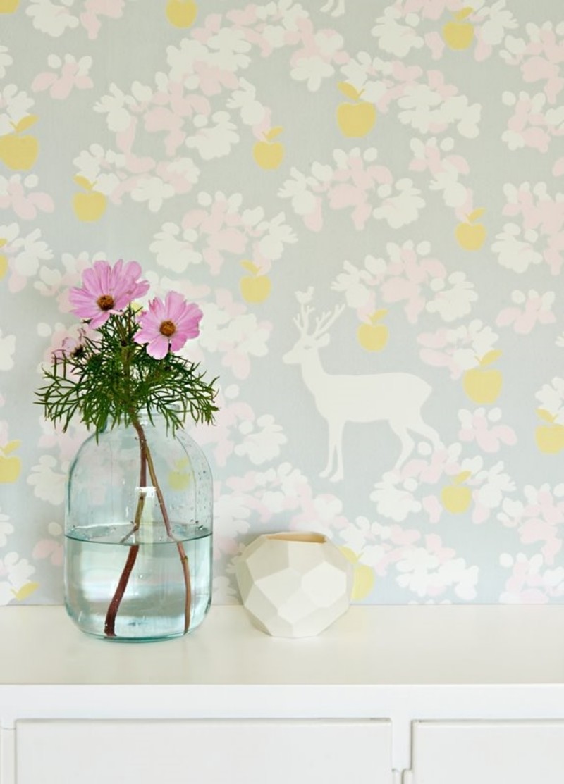 Afbeeldingen van Kleurcombinatie - APPLE GARDEN GRÅ - 107-03 - 02433-01