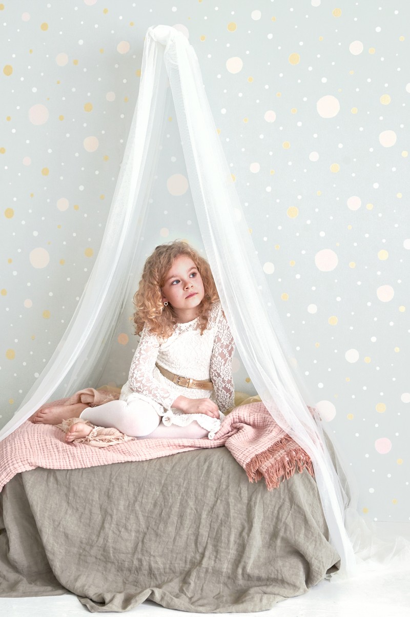 Picture of Coloring - Confetti Grå/Guld - 117-01 - 00752-01