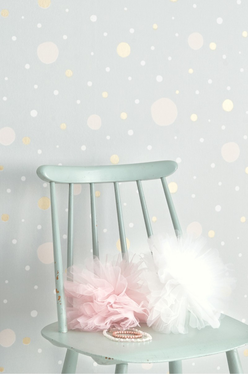 Picture of Coloring - Confetti Grå/Guld - 117-01 - 00752-01