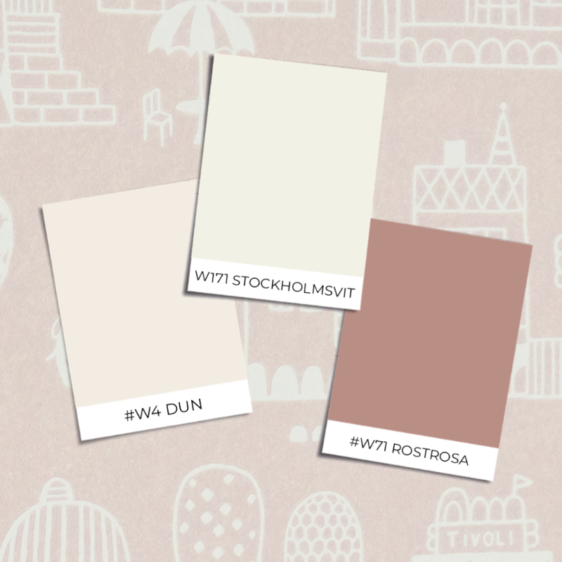 Picture of Coloring - Small Town Dusty Pink - 118-03 - 03526-01