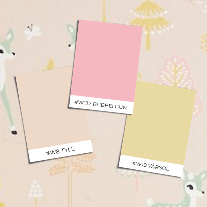 Picture of Väriyhdistelmä - GOLDEN WOODS SWEET PINK - 125-03 - 01275-01