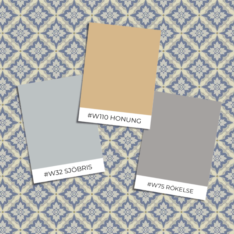 Picture of Fargesammensetning - Ingrid Blå - 516-04 - 03361-01