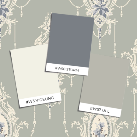 Picture of Väriyhdistelmä - Edsbyn Grå - 518-01 - 03366-01