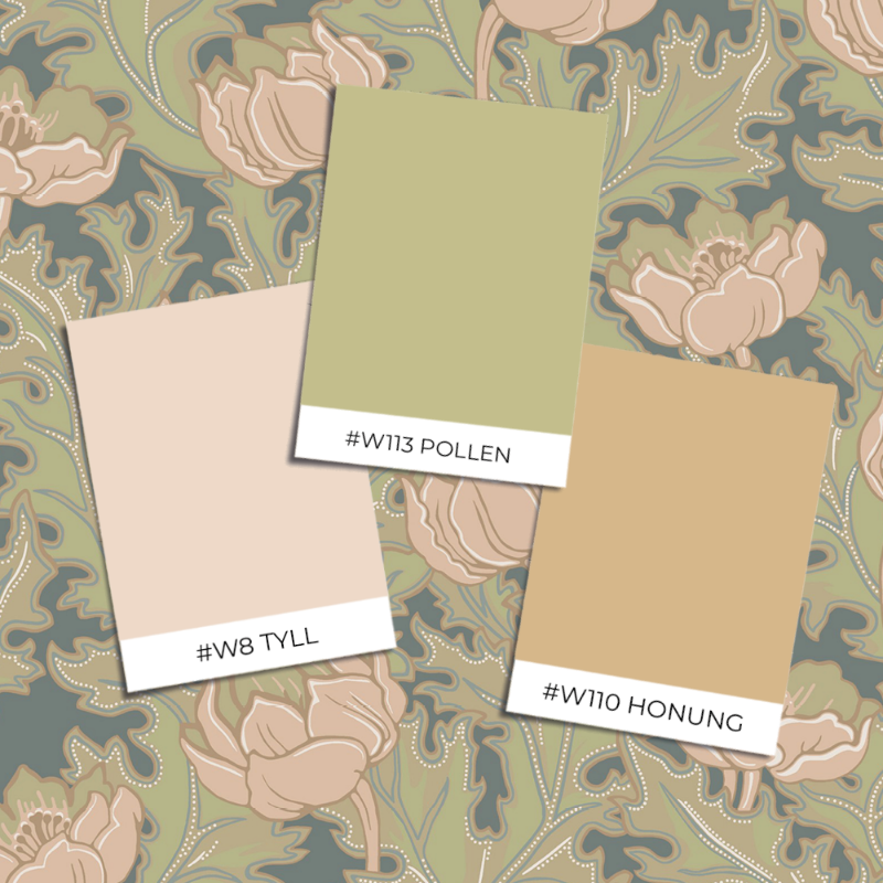 Picture of Fargesammensetning - Sigrid Rosagrön - 519-04 - 03397-01