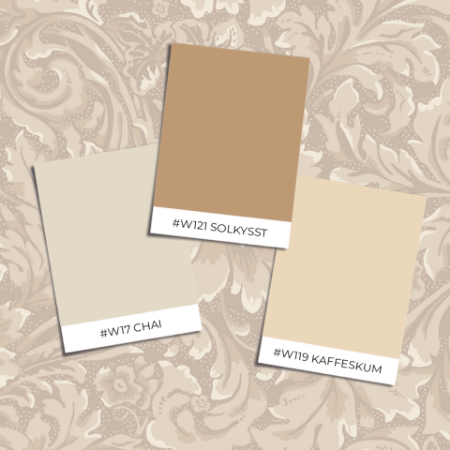 Afbeeldingen van Färgsättning Idun Puderrosa - 03973-01