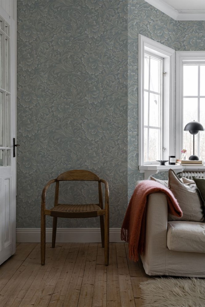 Afbeeldingen van Kleurcombinatie - Idun Gråblå - 03974-01