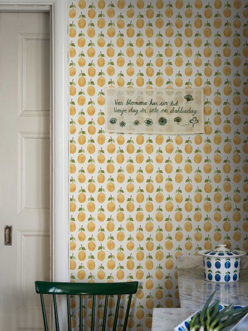 Picture of Farvesammensætning - Stig Lindberg Prunus - 1975 - 00250-01