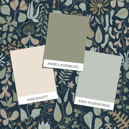 Picture of Väriyhdistelmä - Stig Lindberg Herbarium - 1977 - 00331-01