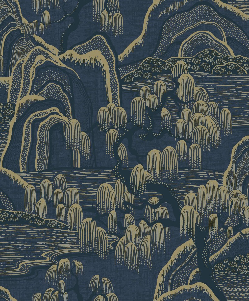 Picture of Fargesammensetning - Indigo Garden - 3132 - 00366-01