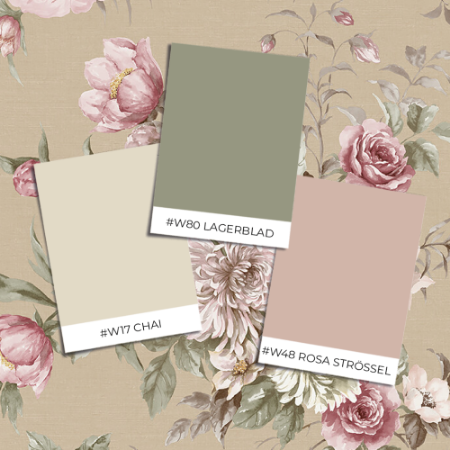 Picture of Väriyhdistelmä - Floral Charm - 4250 - 03236-01