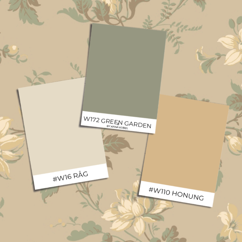 Afbeeldingen van Kleurcombinatie - Blomslinga - 4520 - 00551-01