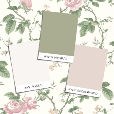 Picture of Farvesammensætning - French Roses - 7212 - 00437-01