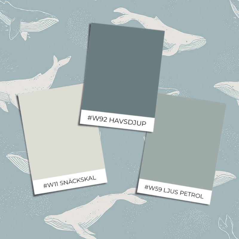 Picture of Farvesammensætning - Whales - 7453 - 00271-01
