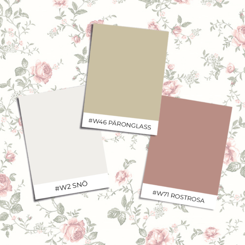Picture of Farvesammensætning - Rose Garden -7464 - 00119-01