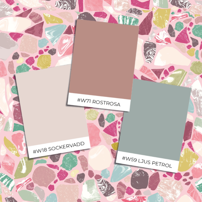 Picture of Väriyhdistelmä - Fragments Magenta Haze - ABS50116W - 03755-01