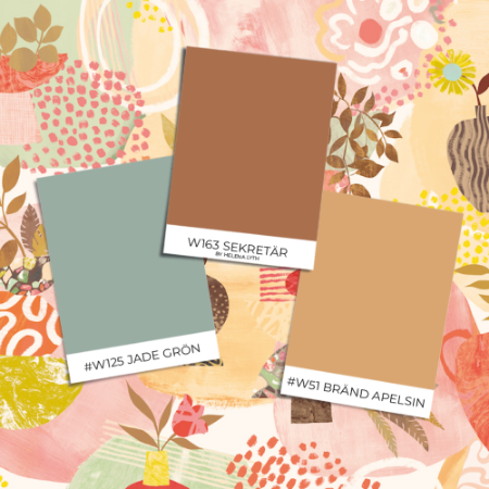 Picture of Farvesammensætning - Abstract Fusion Cinnabar Twist - ABS50134M - 03759-01