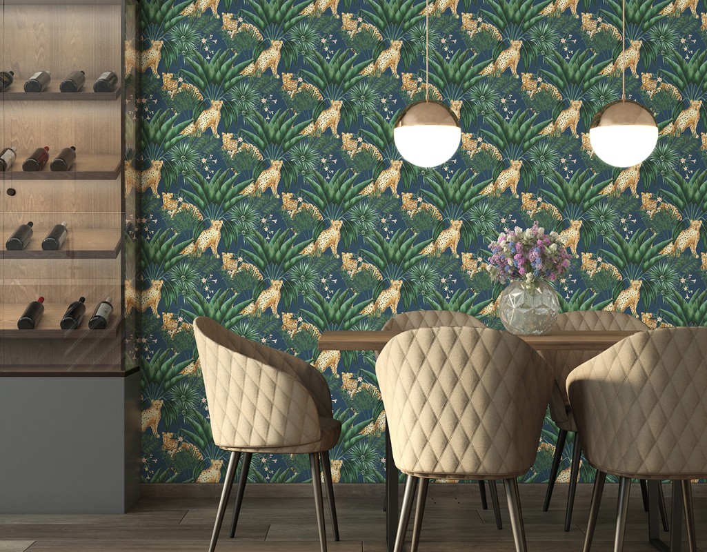 Picture of Fargesammensetning - Jungle Cheetah  Ink - WLD53106W - 03741-01