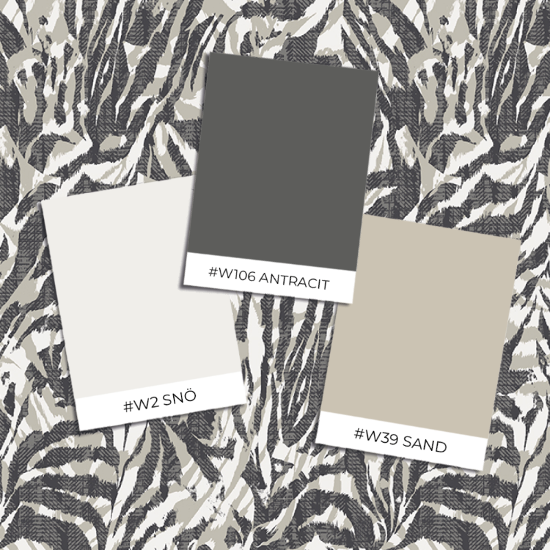 Picture of Fargesammensetning - Zebra  Sable  - WLD53135W - 03751-01