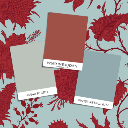 Afbeeldingen van Färgsättning Hermosa Sky/Garnet - 03772-01