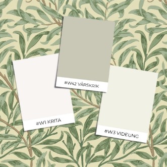 Willow Boughs Green - 210490 wallpaper William Morris