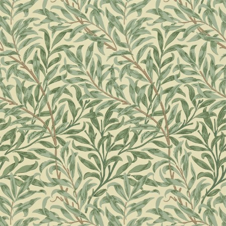 Willow Boughs Green - 210490 wallpaper William Morris