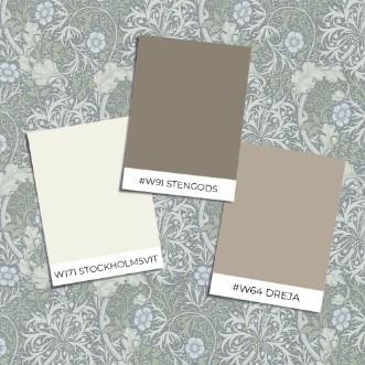 Seaweed Silver/Ecru - DM3W214715 wallpaper William Morris