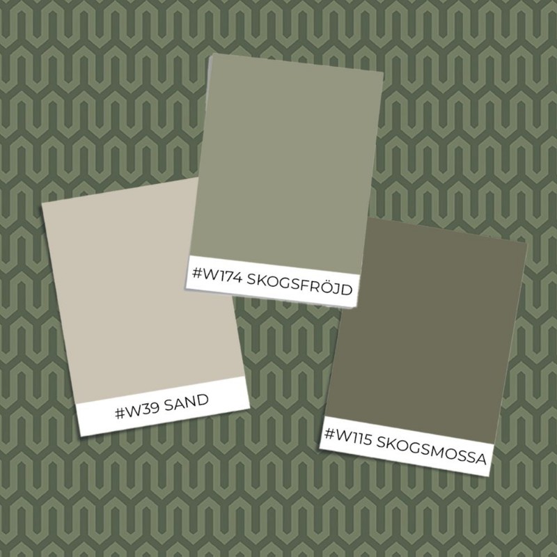 Arne Jacobsen Ypsilon - 1989 wallpaper Boråstapeter