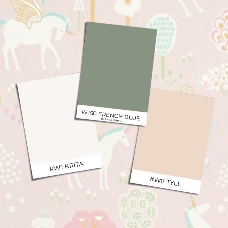 True Unicorns Rosa - 116-03 wallpaper Majvillan