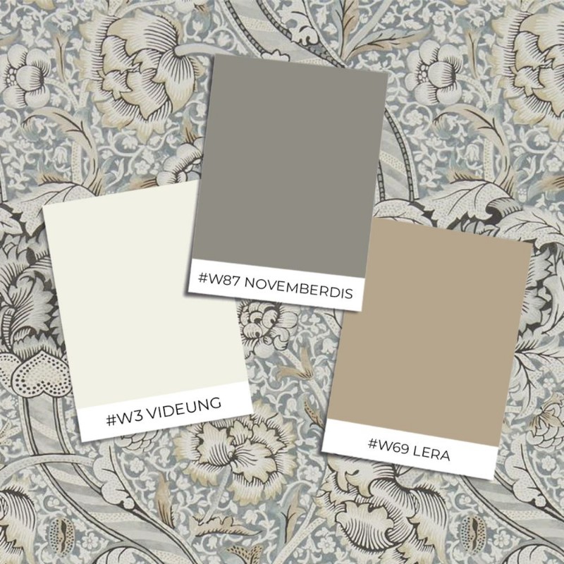 Wandle Grey/Stone - 216423 wallpaper William Morris