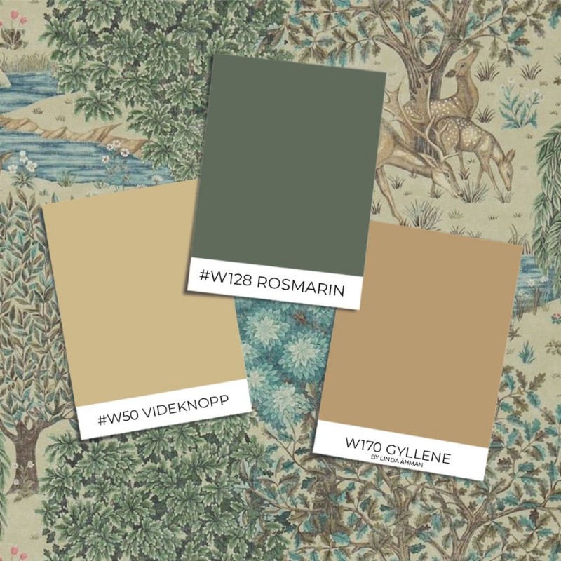 The Brook Linen - DM3W214888 wallpaper William Morris