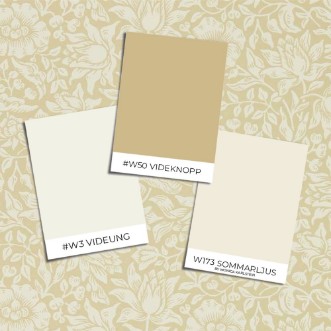 Mallow Soft Gold - 216677 wallpaper William Morris