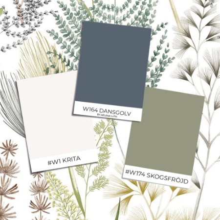 Summer Ferns Earth Organic  - JRD50106W wallpaper Ohpopsi